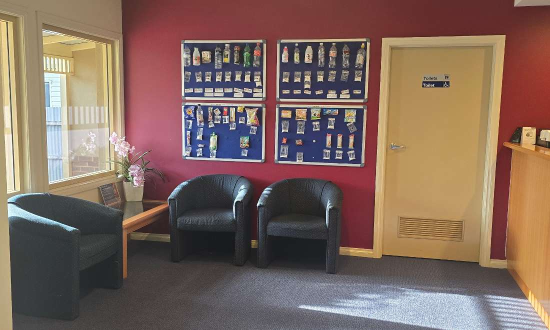 Tatura Dental Care - Reception and Waiting Area